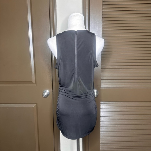 Cache Black Tank Top with Embellished Design - Picture 2 of 2